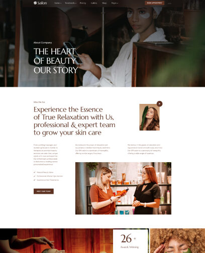 Beauty salon in Bangalore