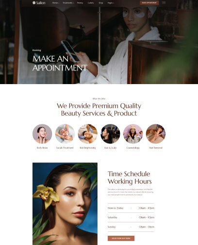 Beauty salon in Bangalore