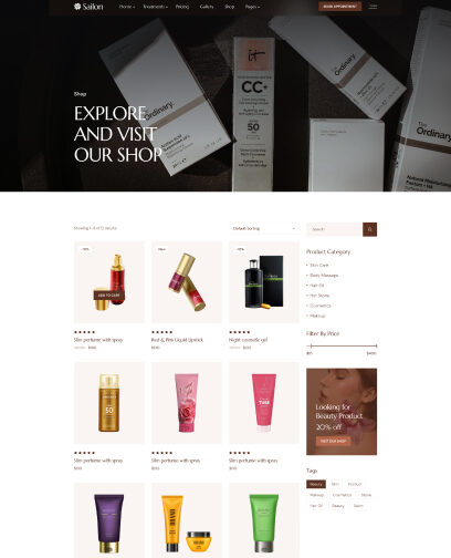 Beauty salon in Bangalore